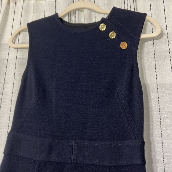 Navy Blue knit Tory Burch dress - Picture 2 of 6